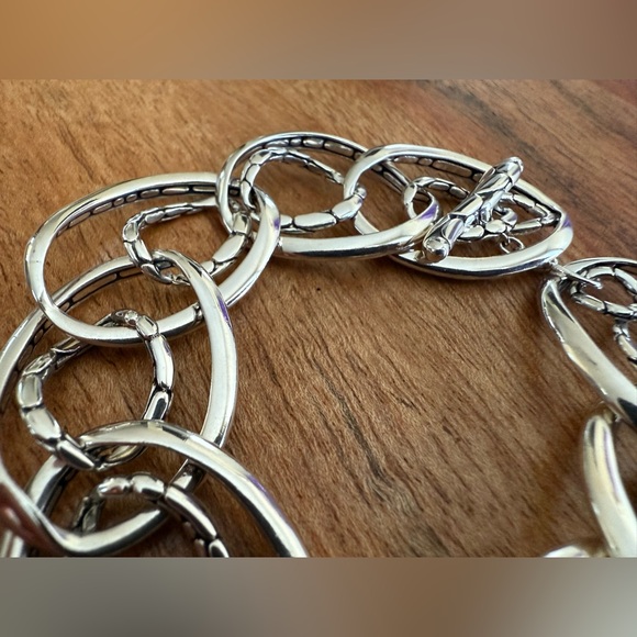 Rare John Hardy Sterling Silver KALI Collection Link Bracelet Large - Picture 3 of 10